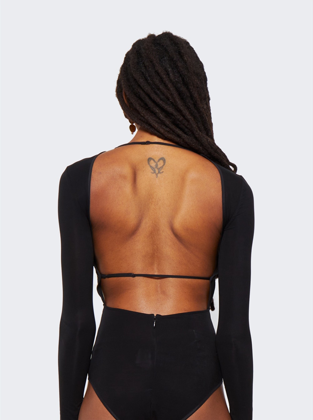 Women | Nensi Dojaka | Gathered Bra Long Sleeve Top | Black