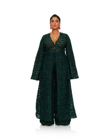 NDU Lace Pants | Emerald