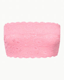 Pink Bralette - Never Say Never Curvy Flirtie Bandeau Bra