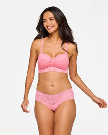 Pink Bralette - Never Say Never Sweetie Padded Bralette