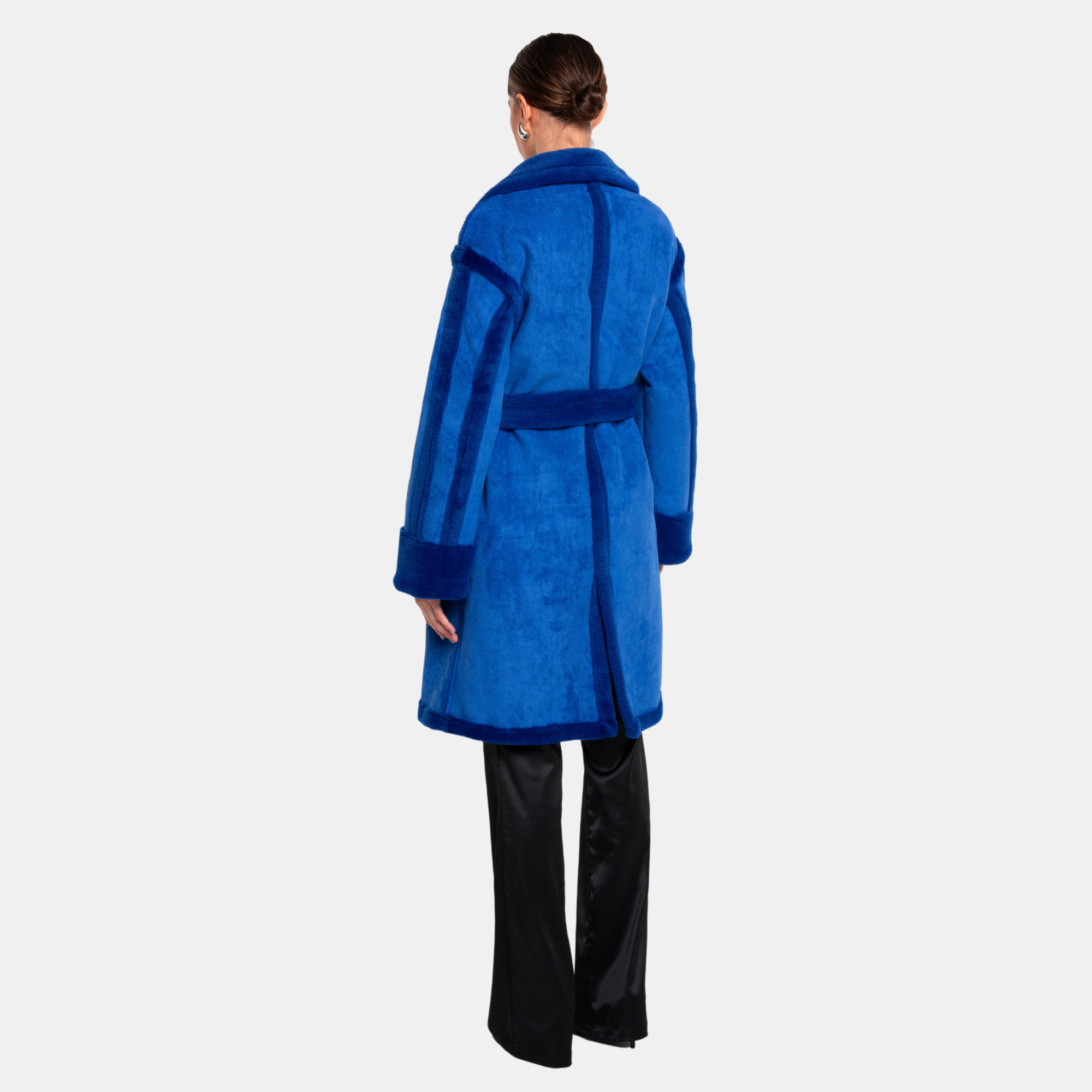 OW Collection New York Coat | Blue