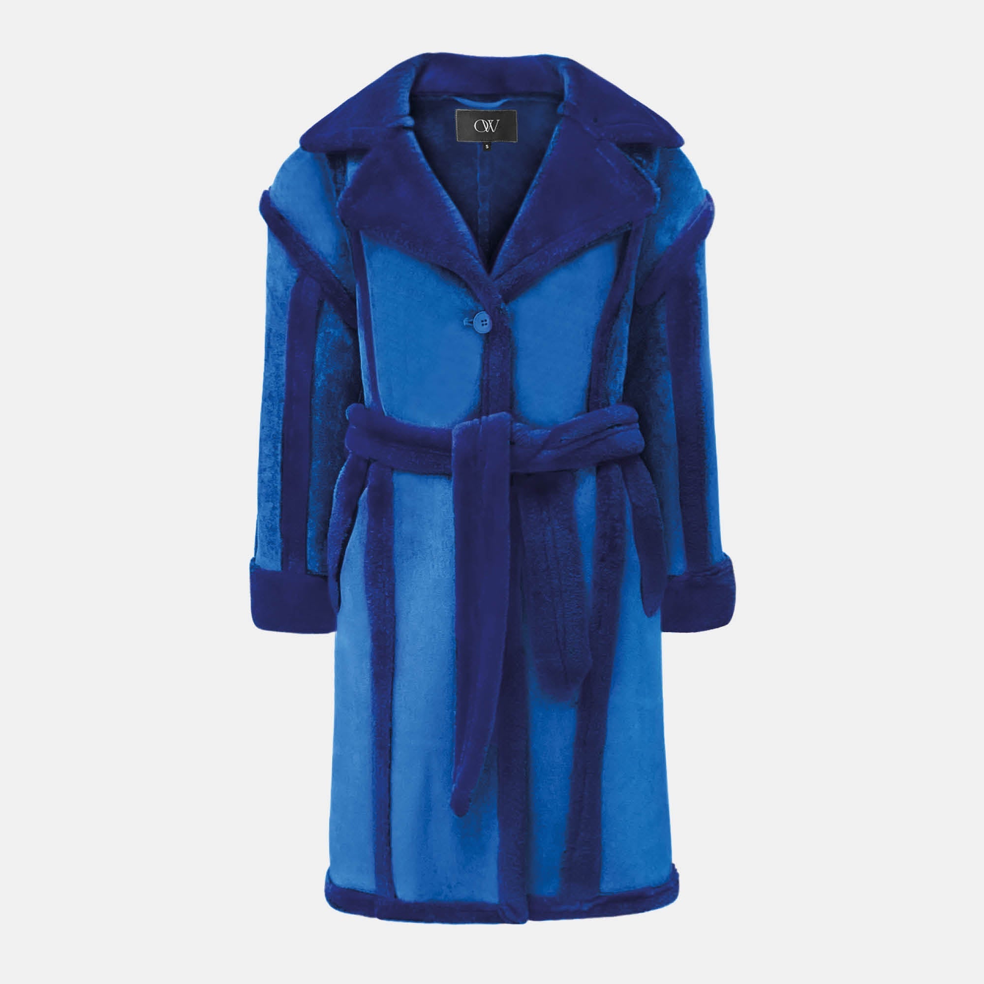 OW Collection New York Coat | Blue