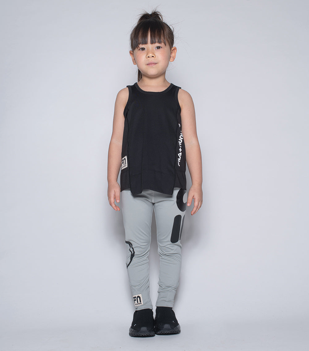 Kid | Sports Tank Top | Black