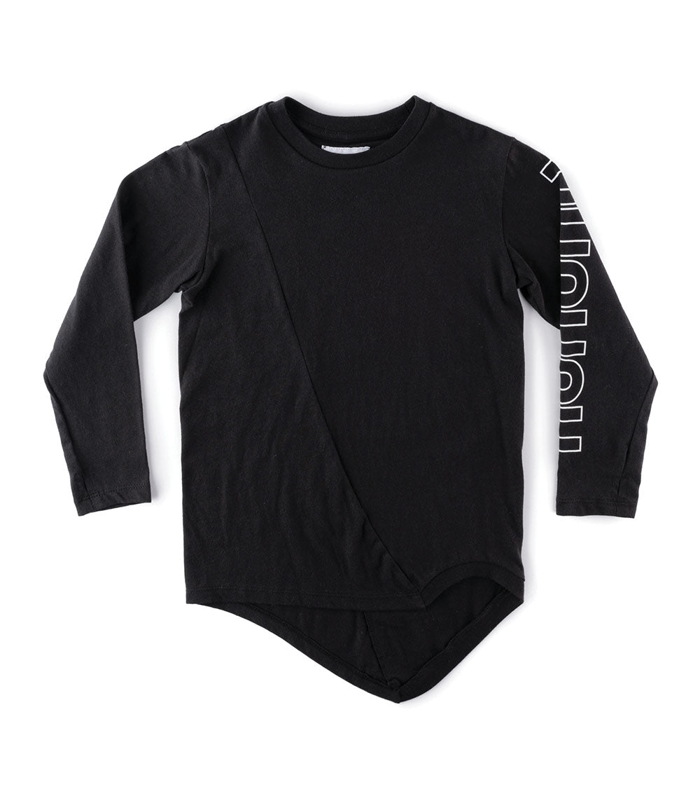 Kid | Nununu Penguin Shirt | Black