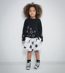 Kid | Knit Star Sweater | Black