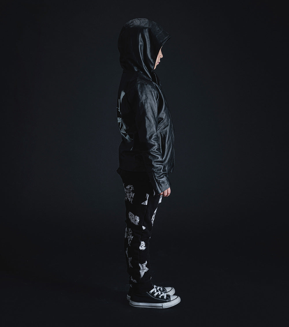 Kid | Darth Vader Leather Jacket | Black