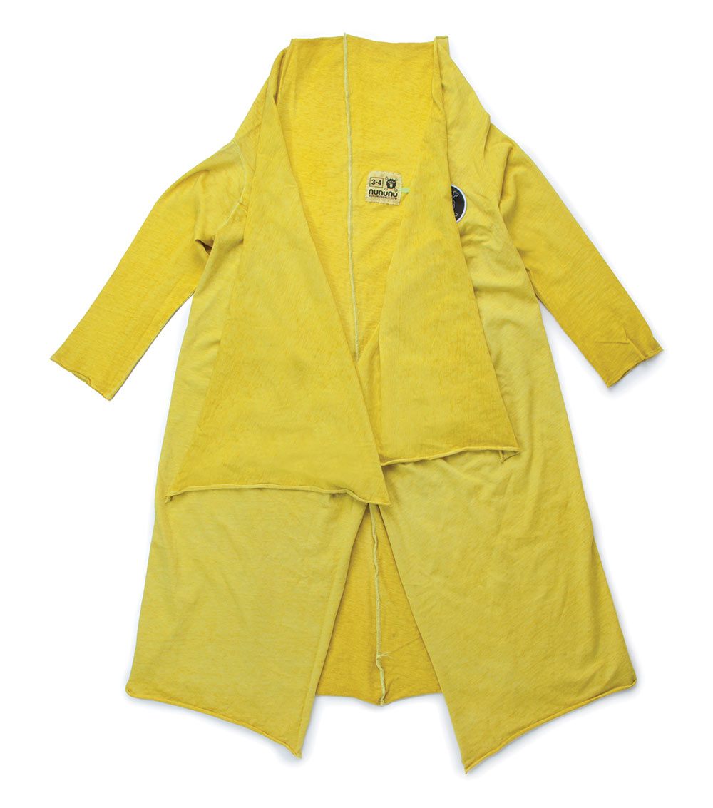 Kid | Dyed Cardigan | Dusty Yellow