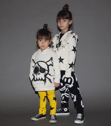 Kid | Star Leggings | Lava Yellow