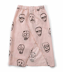 Kid | Skull Mask Pareo | Powder Pink