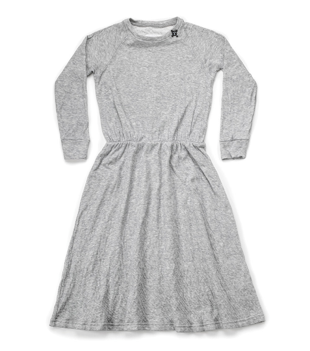 Kid | Light Maxi Dress | Heather Grey