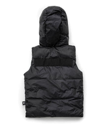 Kid | Cargo Down Vest | Black