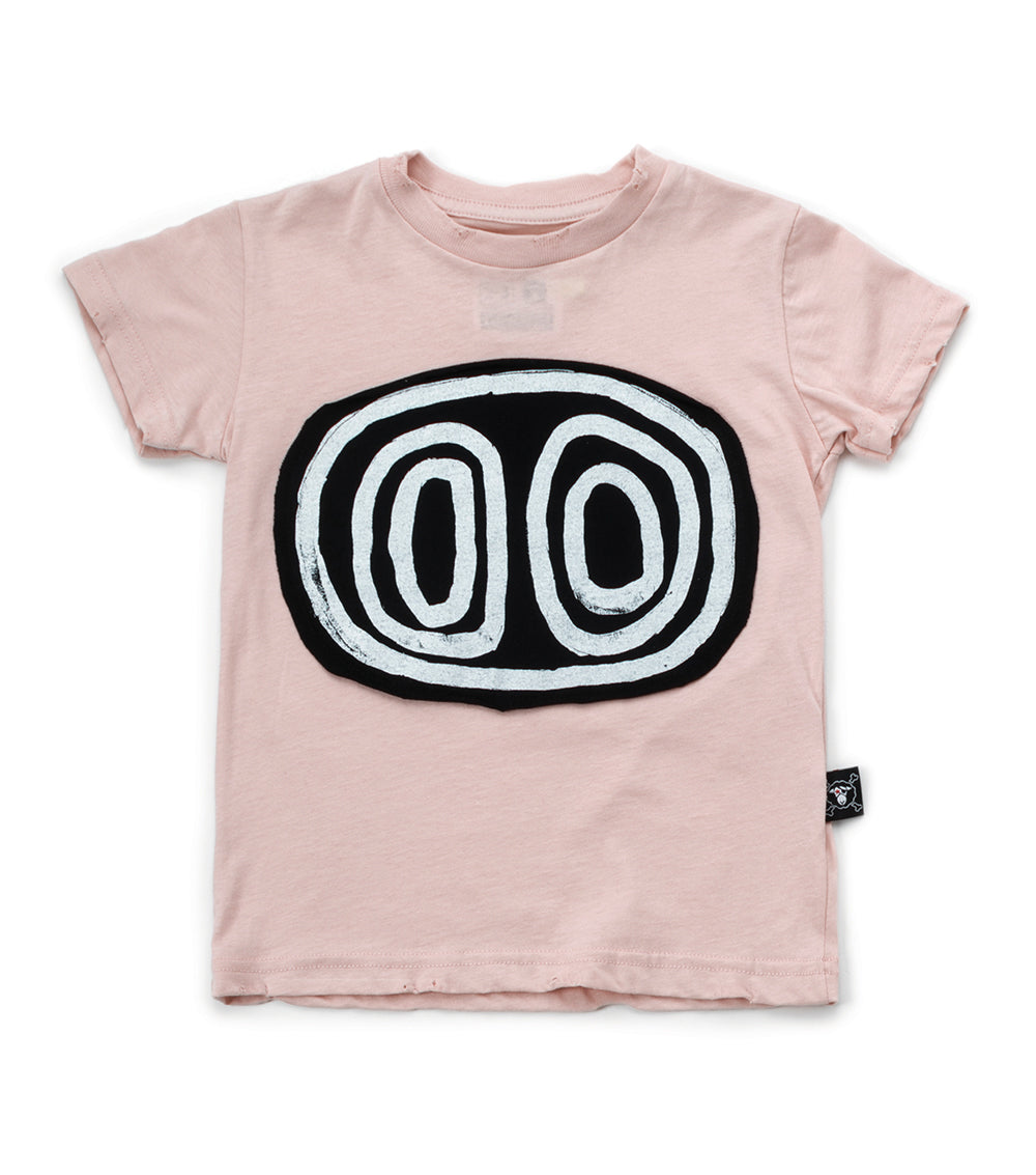Kid | Tribal Eyes T-Shirt | Powder Pink