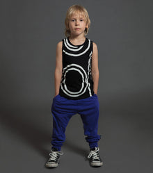 Kid | Circle Tank Top | Black