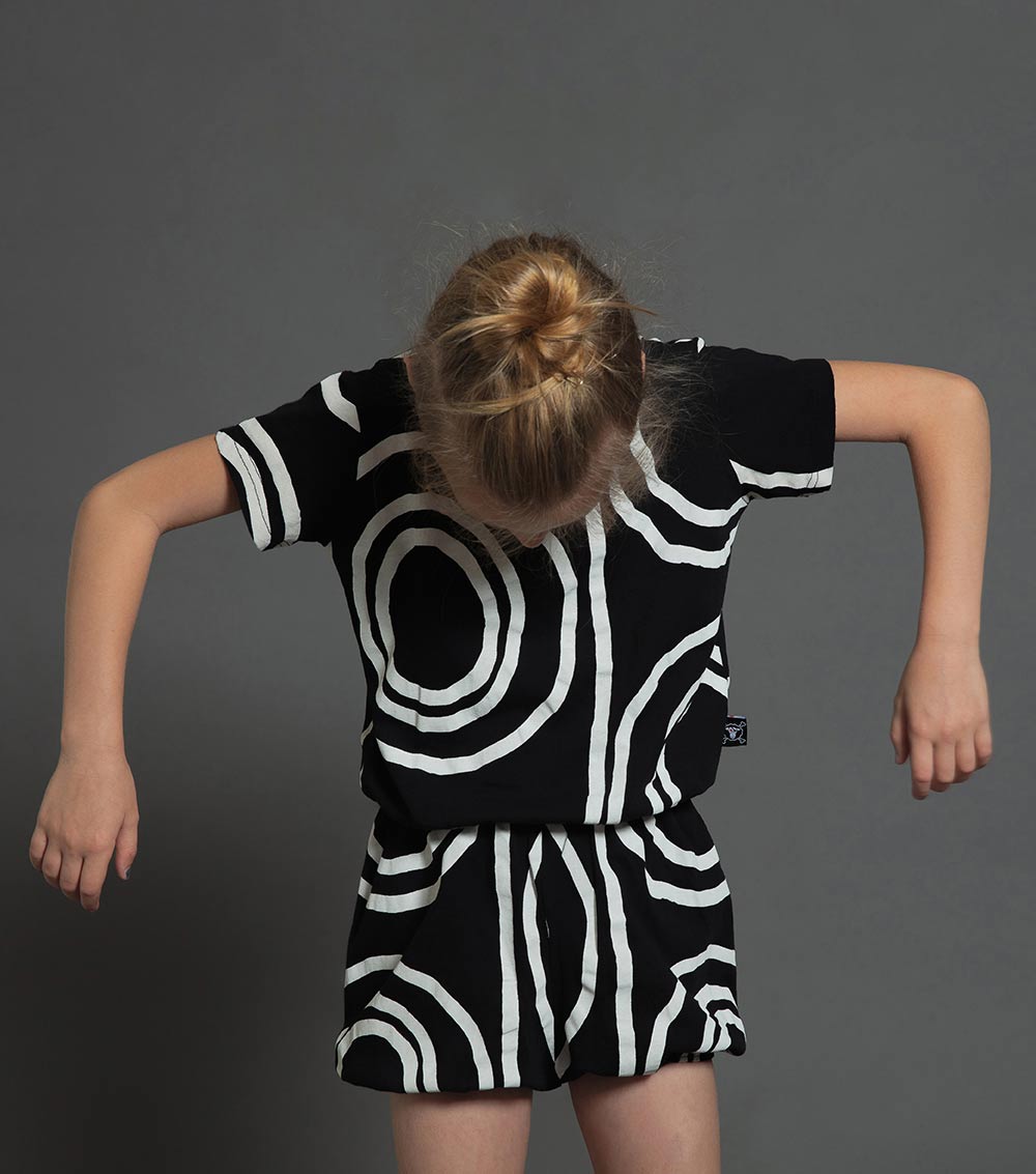Kid | Circle Yoga Overall | Black