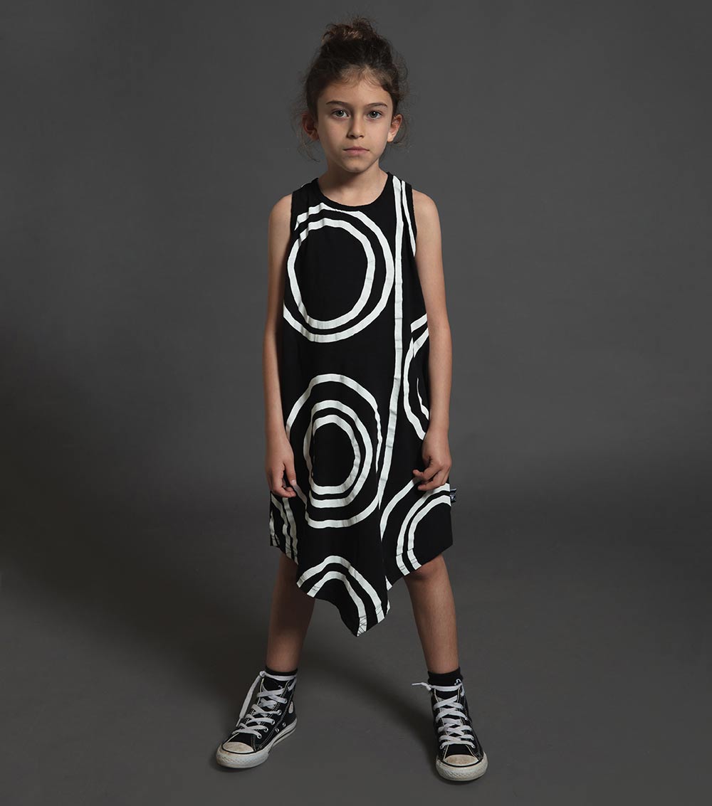 Kid | Circle Tank Top Dress | Iron