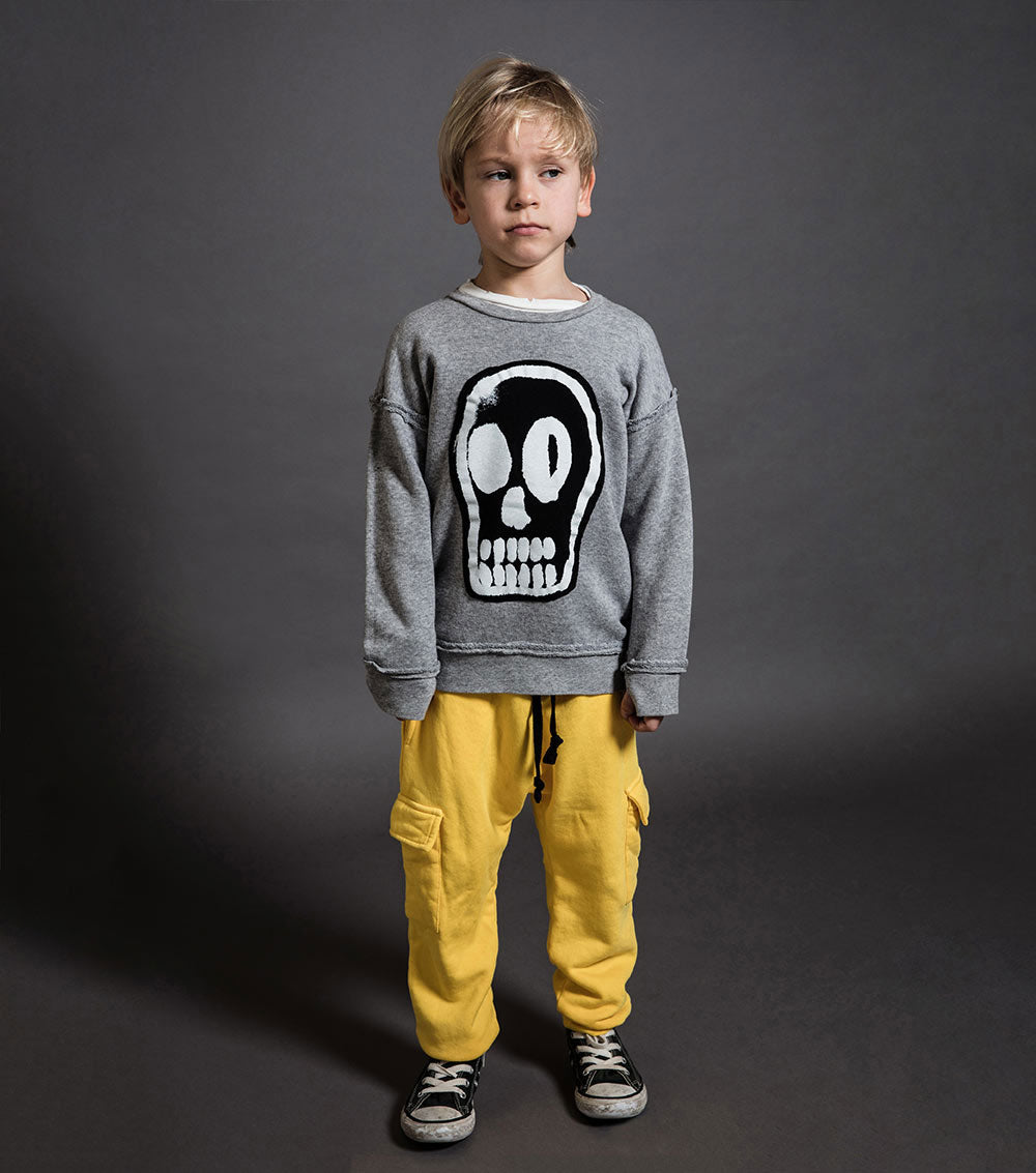 Kid | Side Pocket Sweatpants | Dusty Yellow