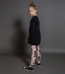 Kid | Embroidered Star Sweatshirt | Heather Grey