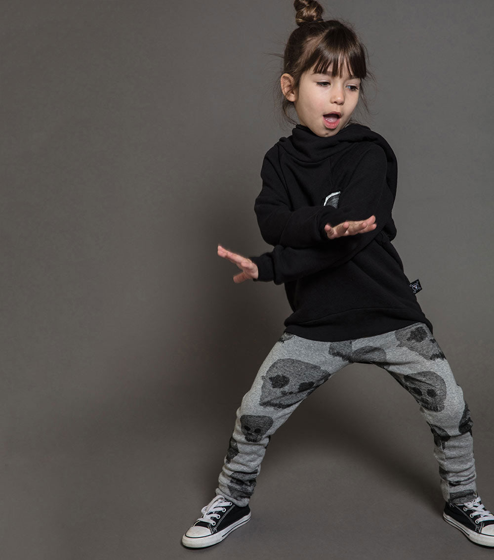 Kid | Ninja Mask Sweatshirt | Black
