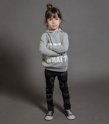 Kid | Water Skull Leggings | Black