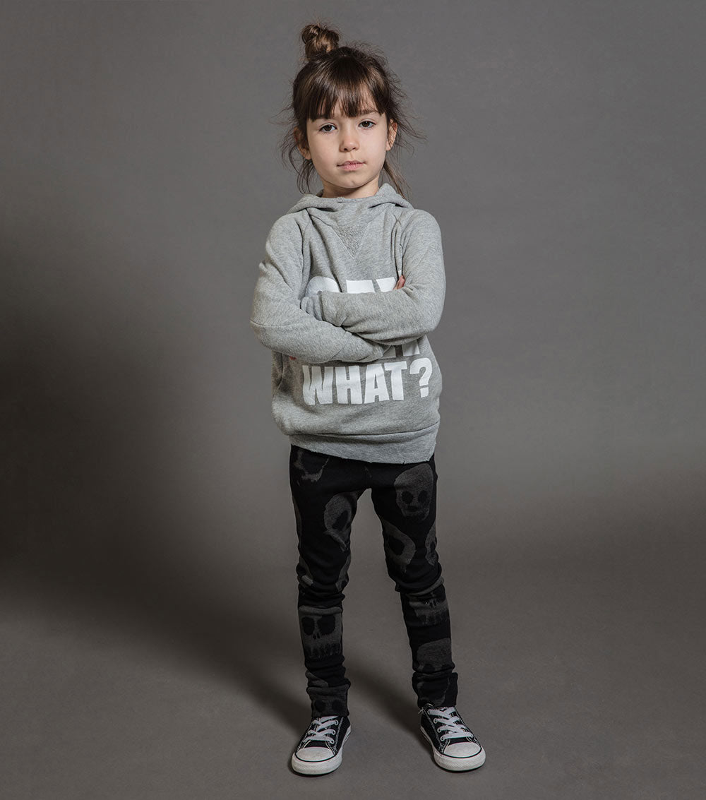 Kid | Water Skull Leggings | Black
