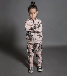 Kid | Tribal Dancers Baggy Pants | Powder Pink
