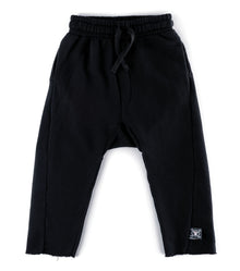 Kid | Raw Pants | Black