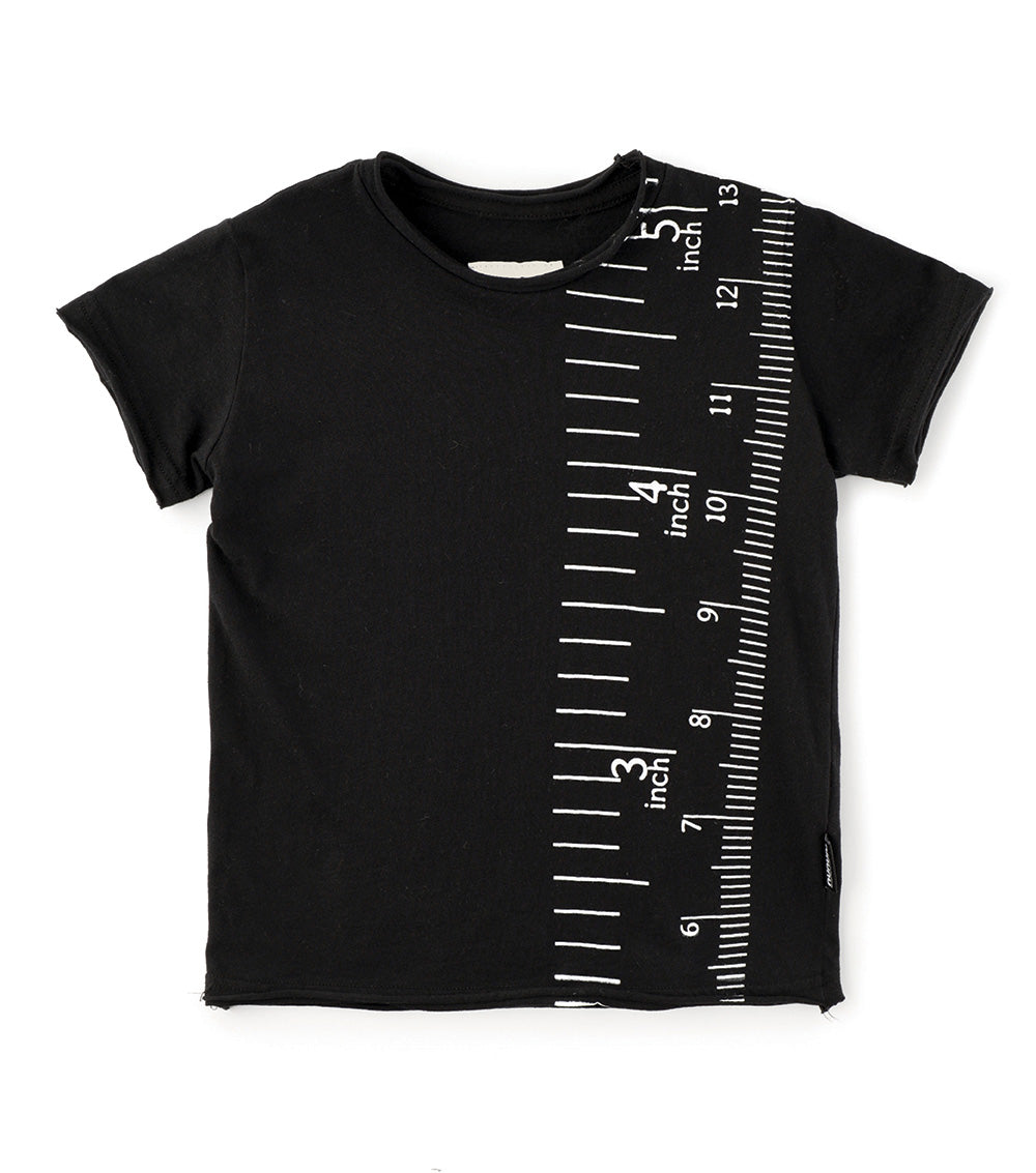 Kid | Measuring Band T-Shirt | Black