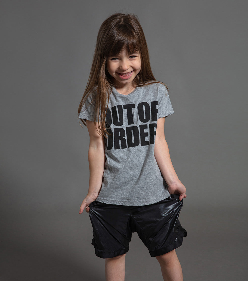 Kid | Out Of Order T-Shirt | Heather Grey