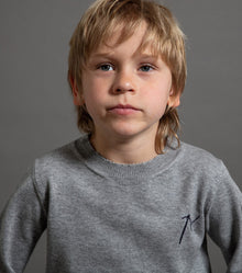 Kid | Sewing Kit Knit | Heather Grey