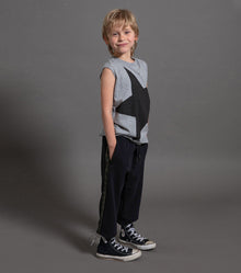 Kid | Measuring Band Raw Pants | Heather Grey