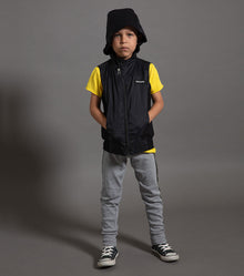 Kid | Measuring Band Leggings | Heather Grey