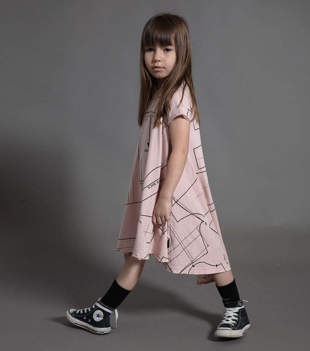 Kid | Sewing Pattern 360 Dress | Black