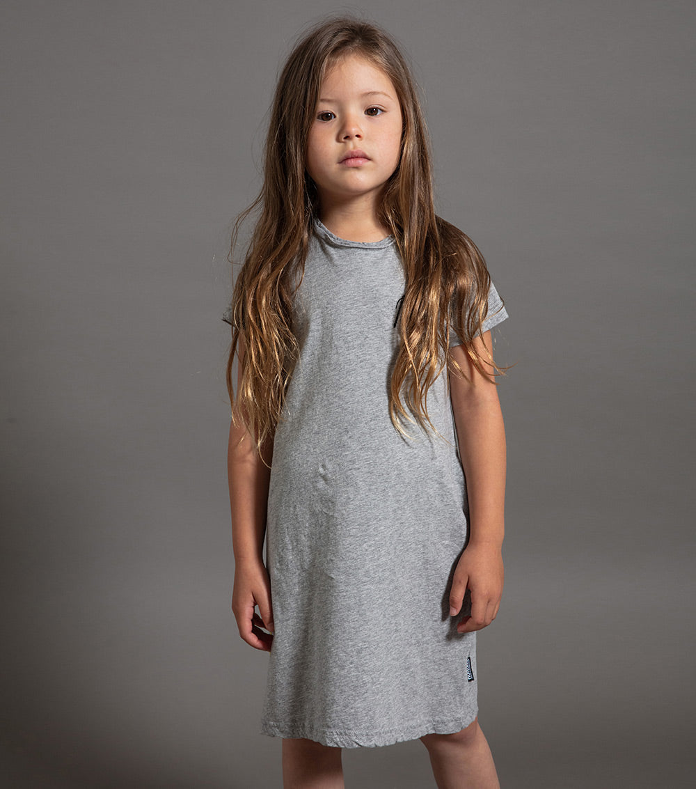 Kid | Beginner'S Tailor Kit A Dress | Heather Grey