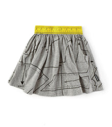 Kid | Begginner'S Tailor Kit Skirt | Heather Grey
