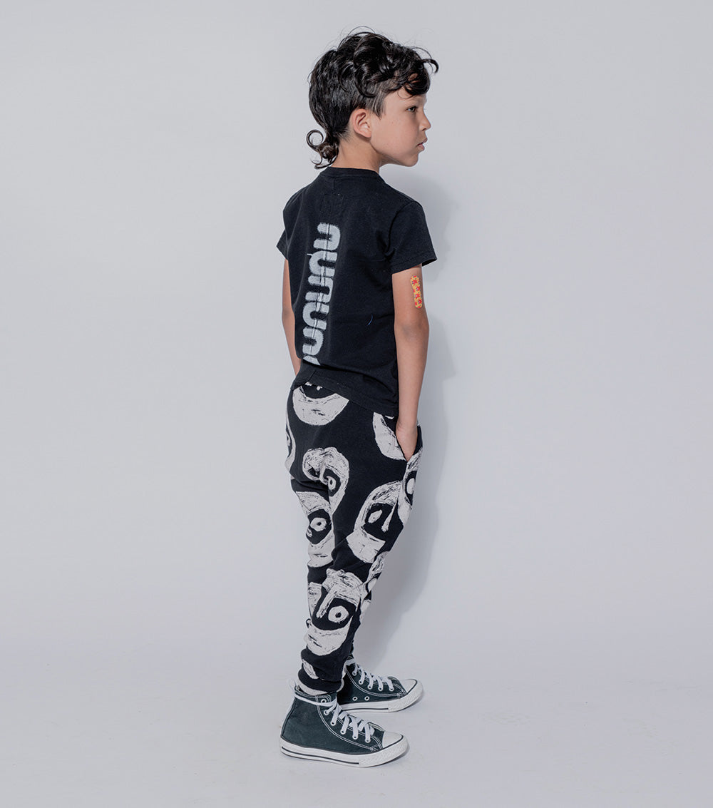 Kid | Light The Warriors Baggy Pants | Red
