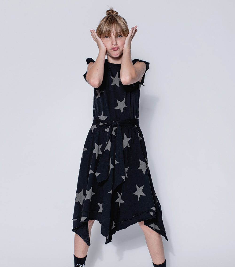 Kid | Fancy Star Dress | Black