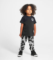Kid | Alphabet Light Baggy Pants | Heather Grey