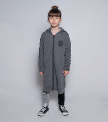 Kid | Mega Zip Hoodie | Vintage Grey