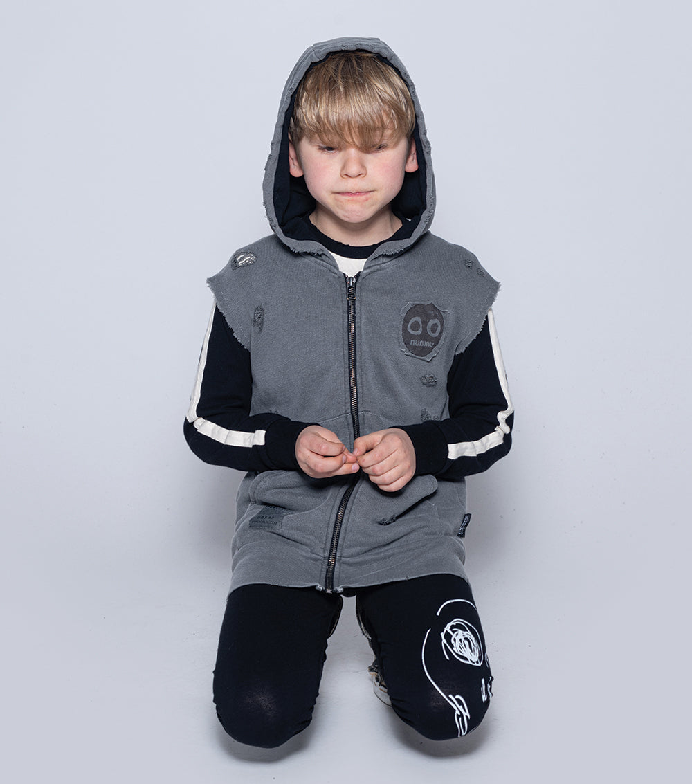 Kid | Growth Vest | Vintage Grey