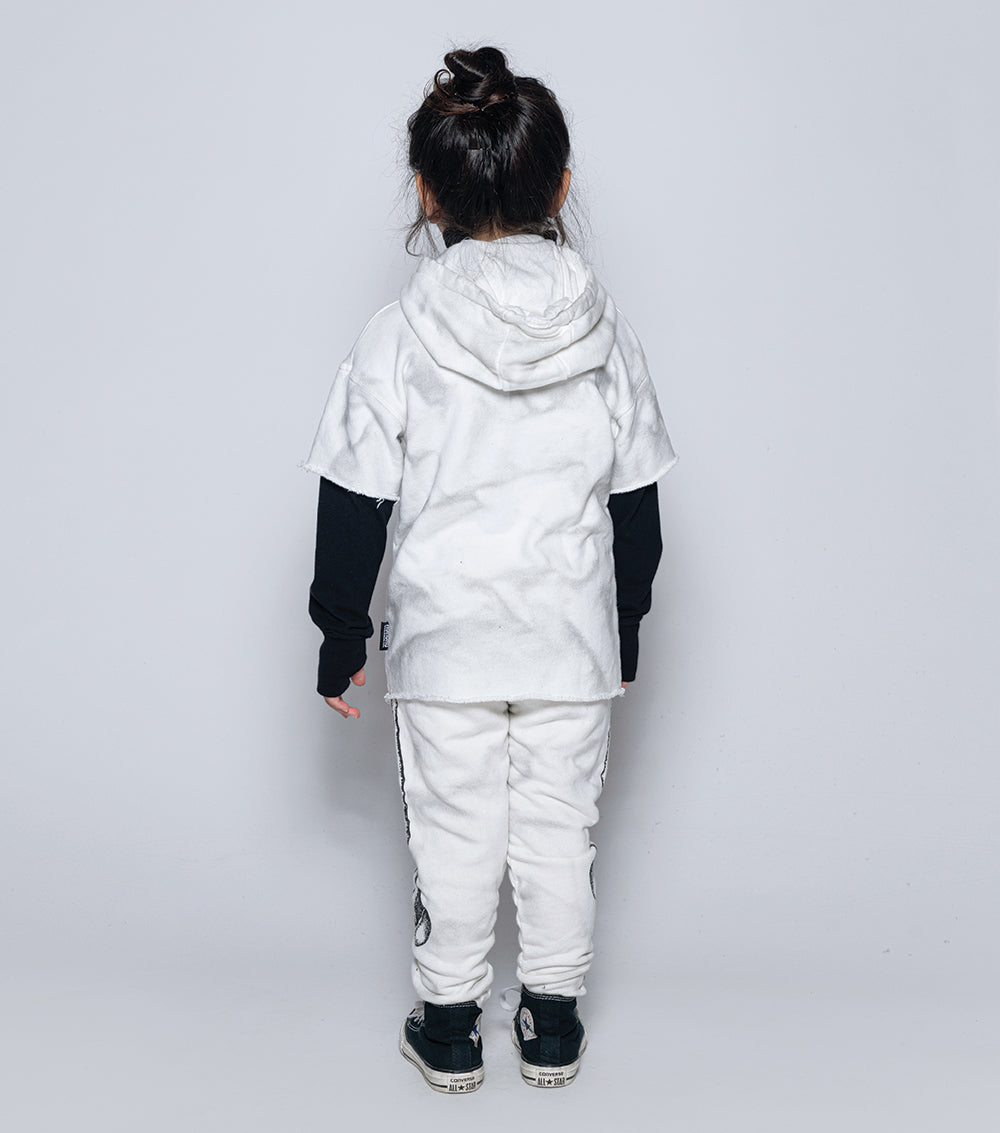 Kid | Side Bone Sweatpants | Dirty White