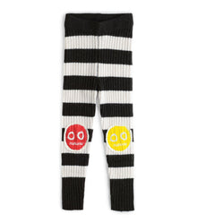 Kid | Nununu Smile Knit Leggings | Stripes