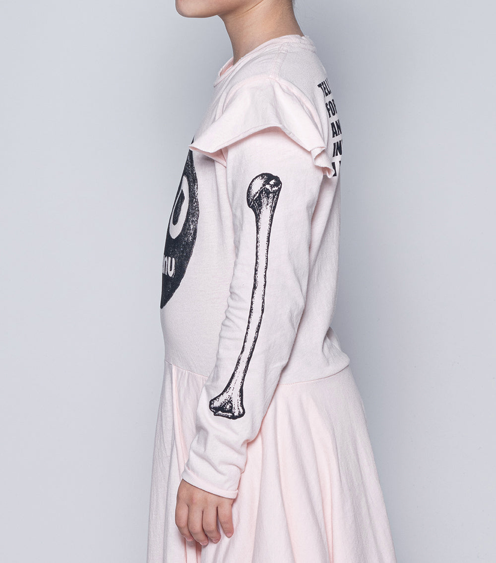 Kid | Nununu Smile Multi Layered Dress | Powder Pink