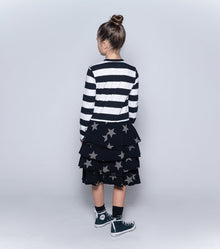 Kid | Nununu Smile Layered Dress | Stripes