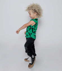 Kid | Abc Sleeveless Shirt | Ice Grey