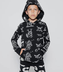 Kid | En Route Hoodie | Black