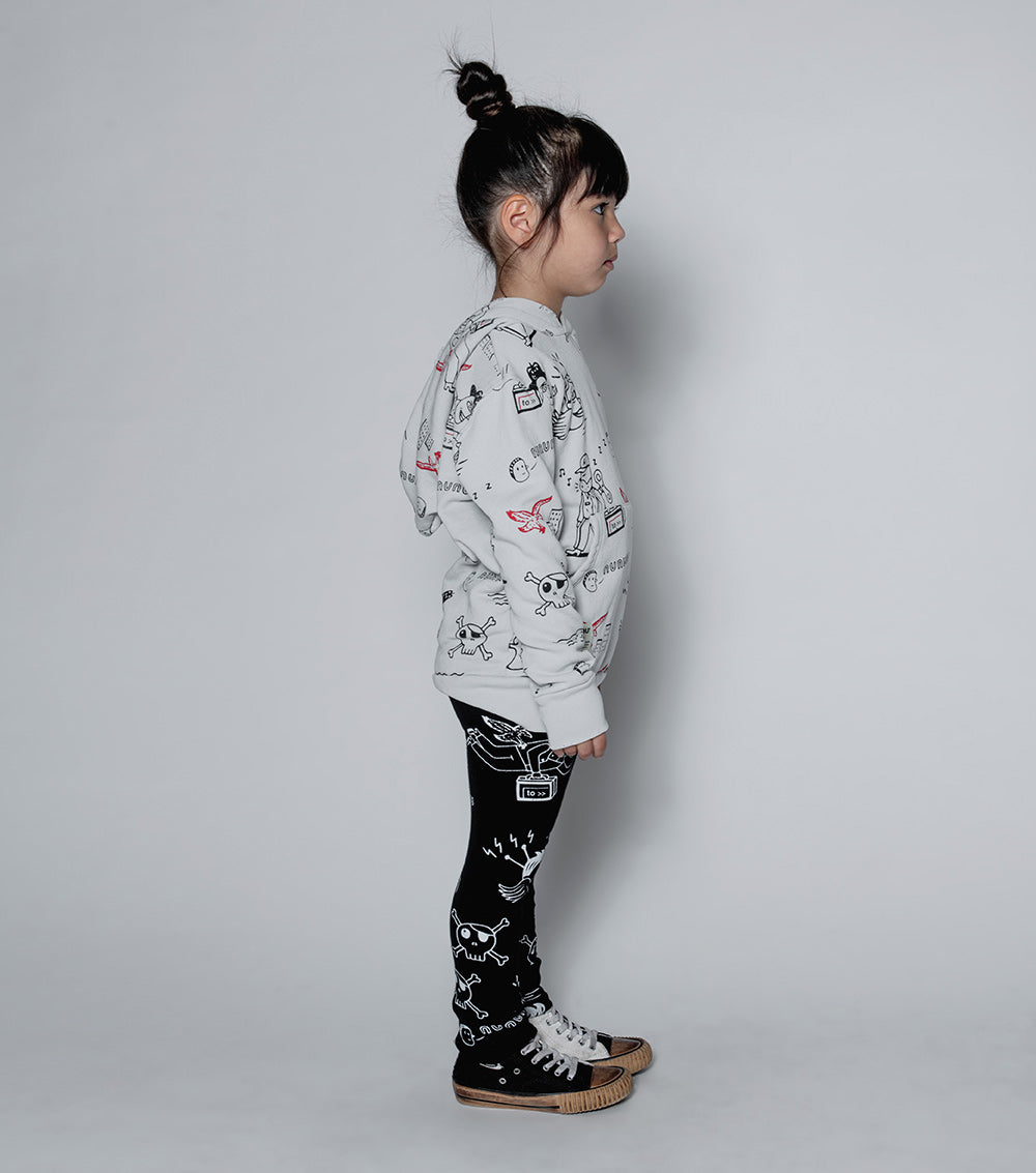 Kid | En Route Hoodie | Ice Grey