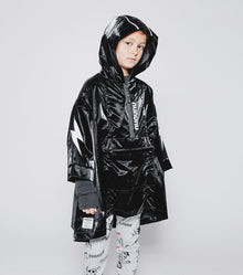 Kid | Rain Poncho | Black