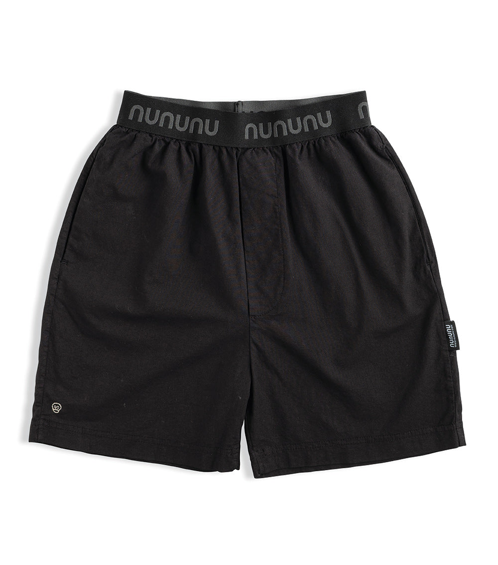 Kid | Airy Pull-On Shorts | Black