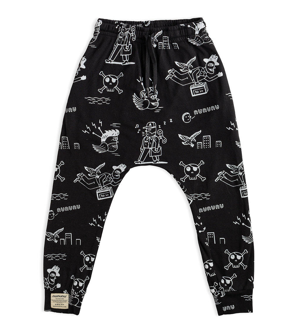 Kid | Light En Route Baggy Pants | Black