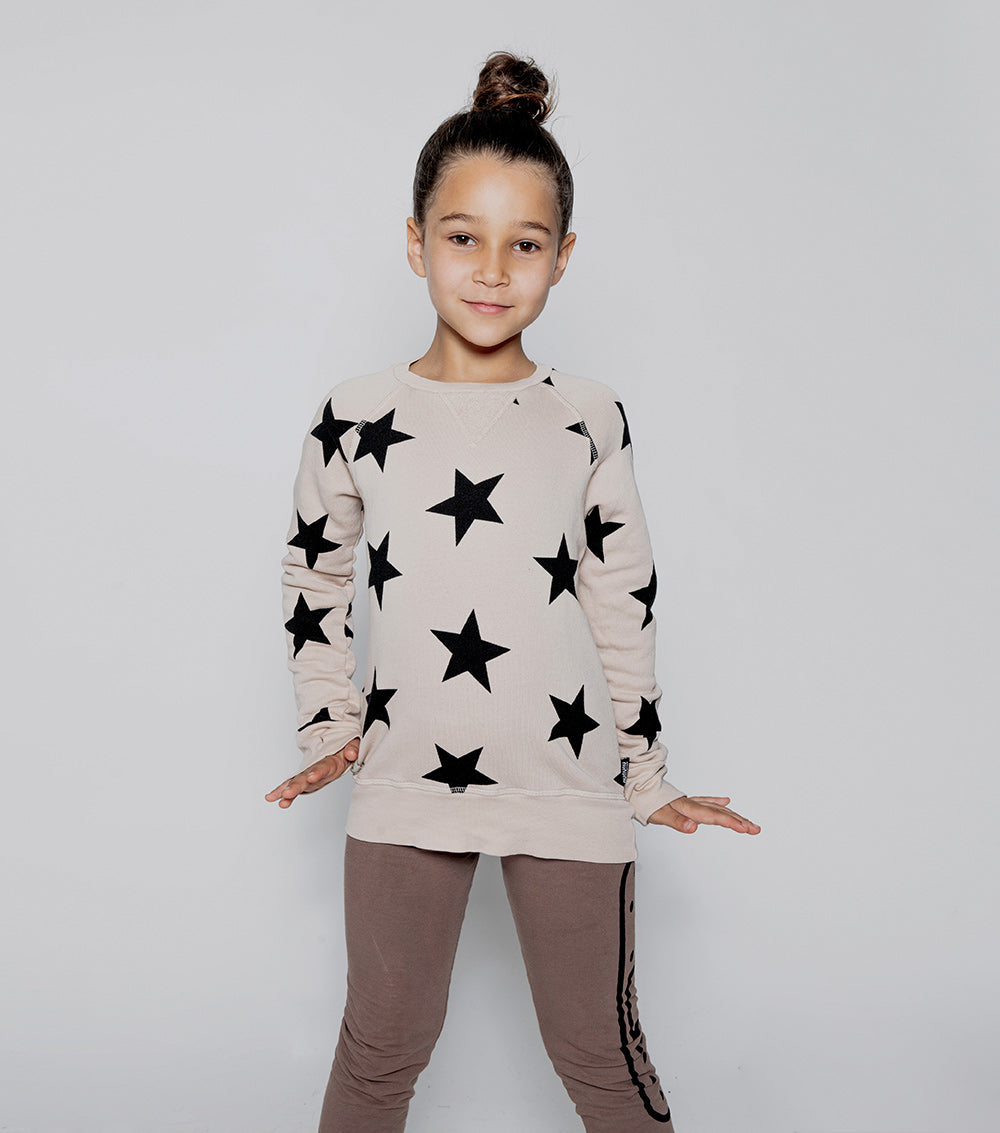 Kid | Bandaid Leggings | Heather Grey